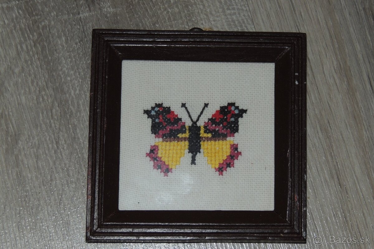 Vyšívané motýle - 5