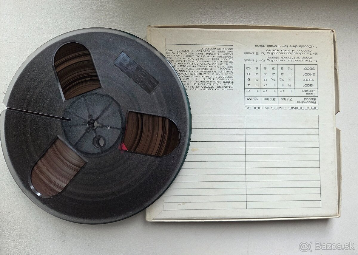 cievka na kotúčový magnetofon BASF 18".................... - 5