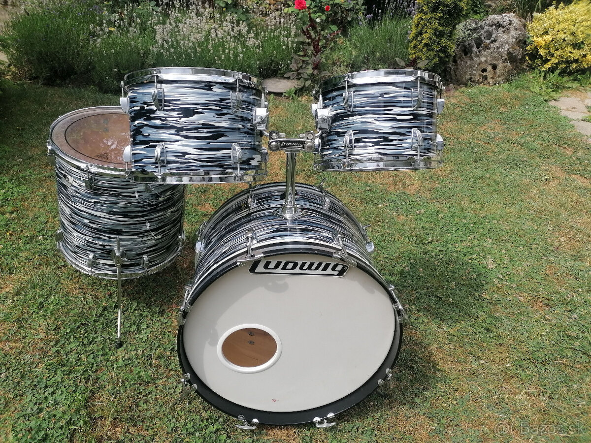 Predám Vintage Ludwig Rocker Drum Set - 5