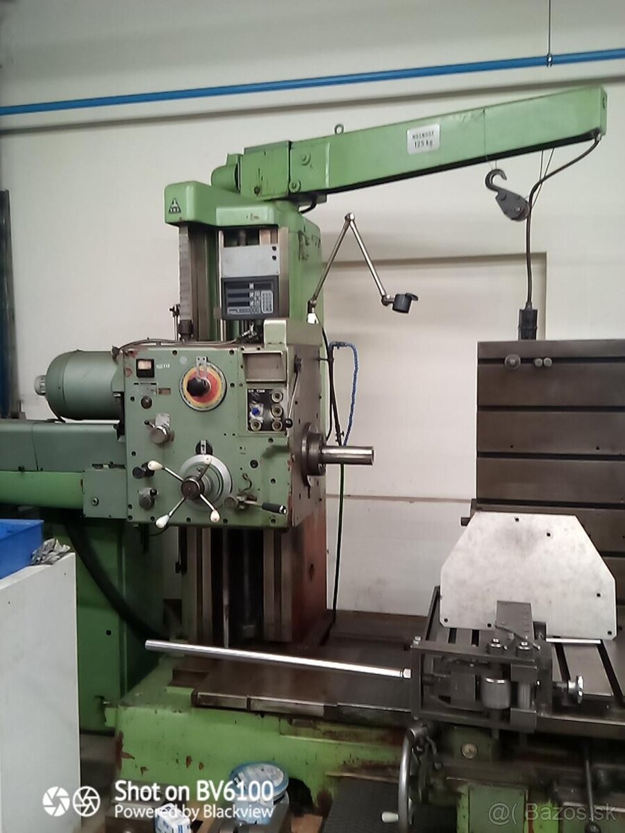 Horizontální vyvrtávačka TOS WH 80 ( rok výroby 1966 ) - 5