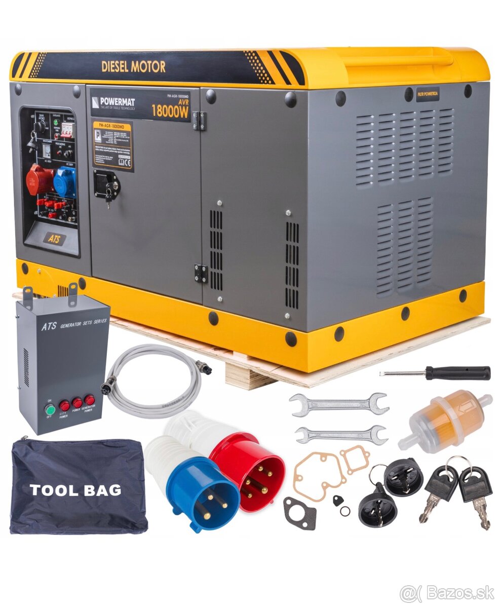 Predám profesionálny dieselový generátor - 5