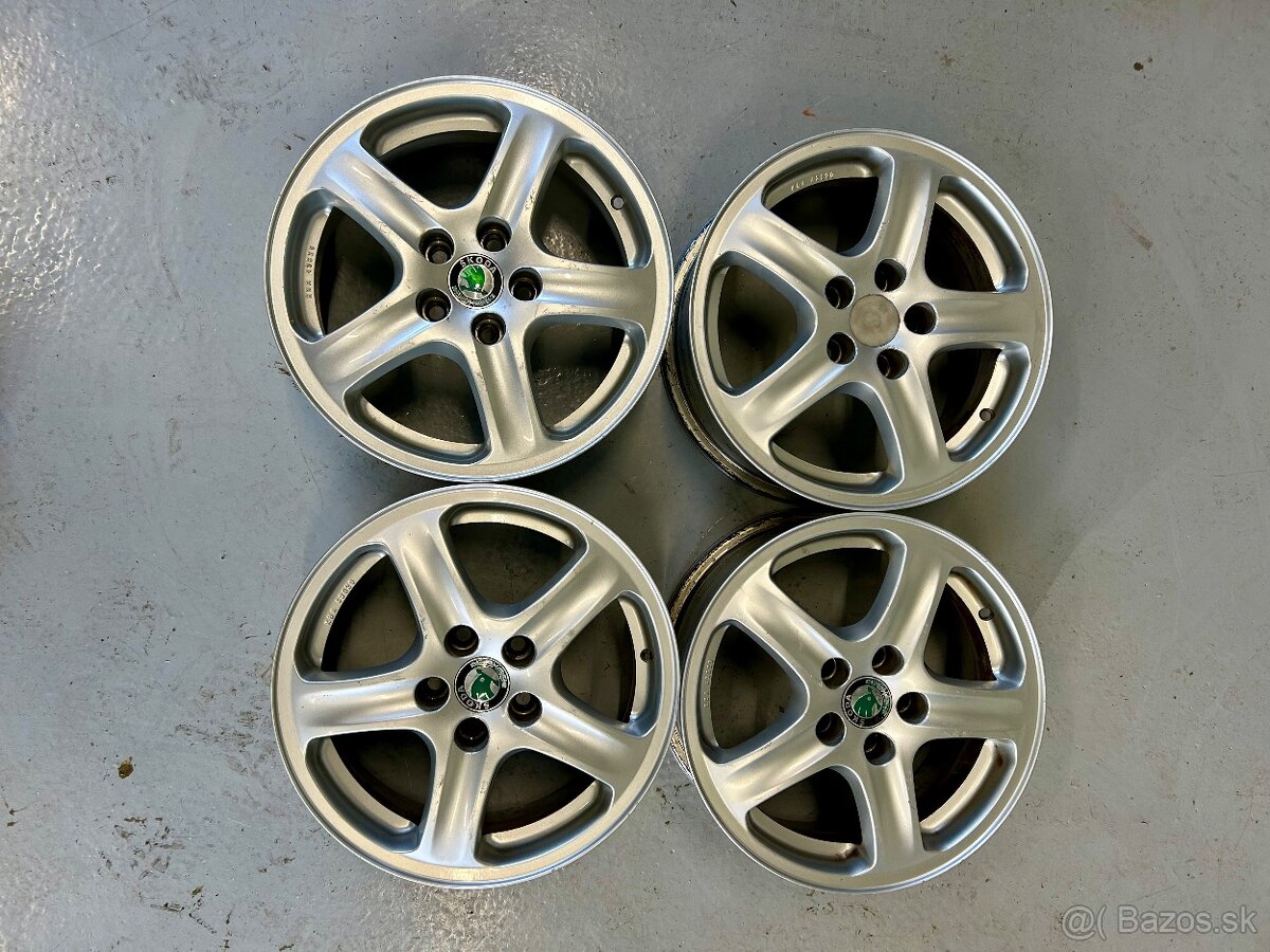 15” Alu disky Škoda - 5