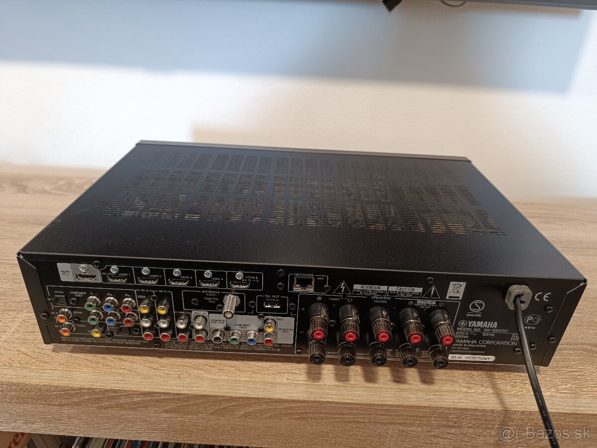 Yamaha RX-S 600 D 5.1 AV receiver - 5