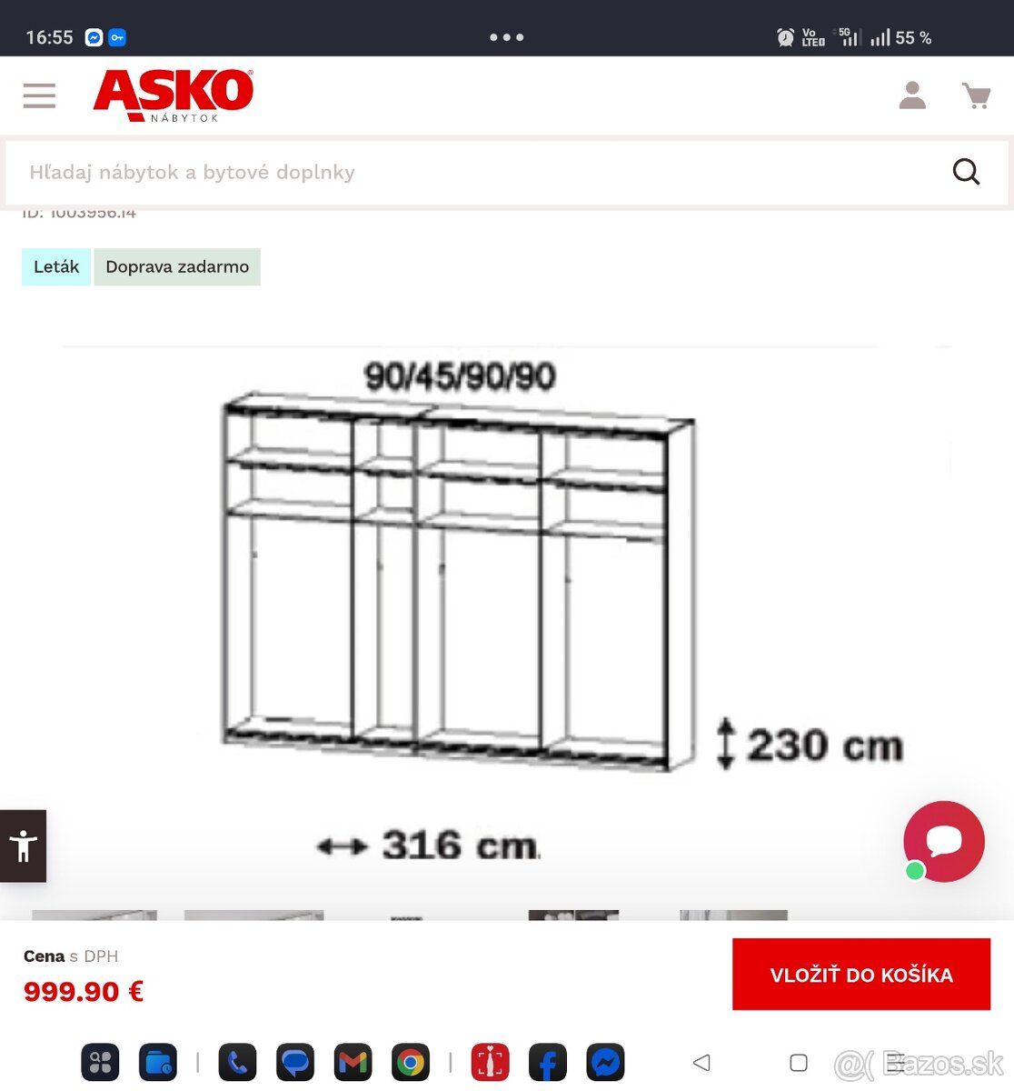 Šatníková skriňa - RollDoor - 5