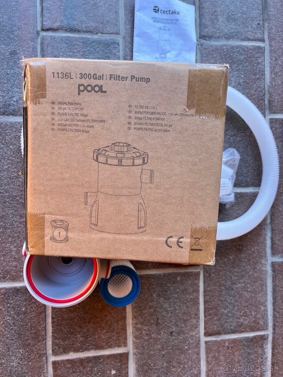 Bazénová filtrácia Tectake Super Clean - 5