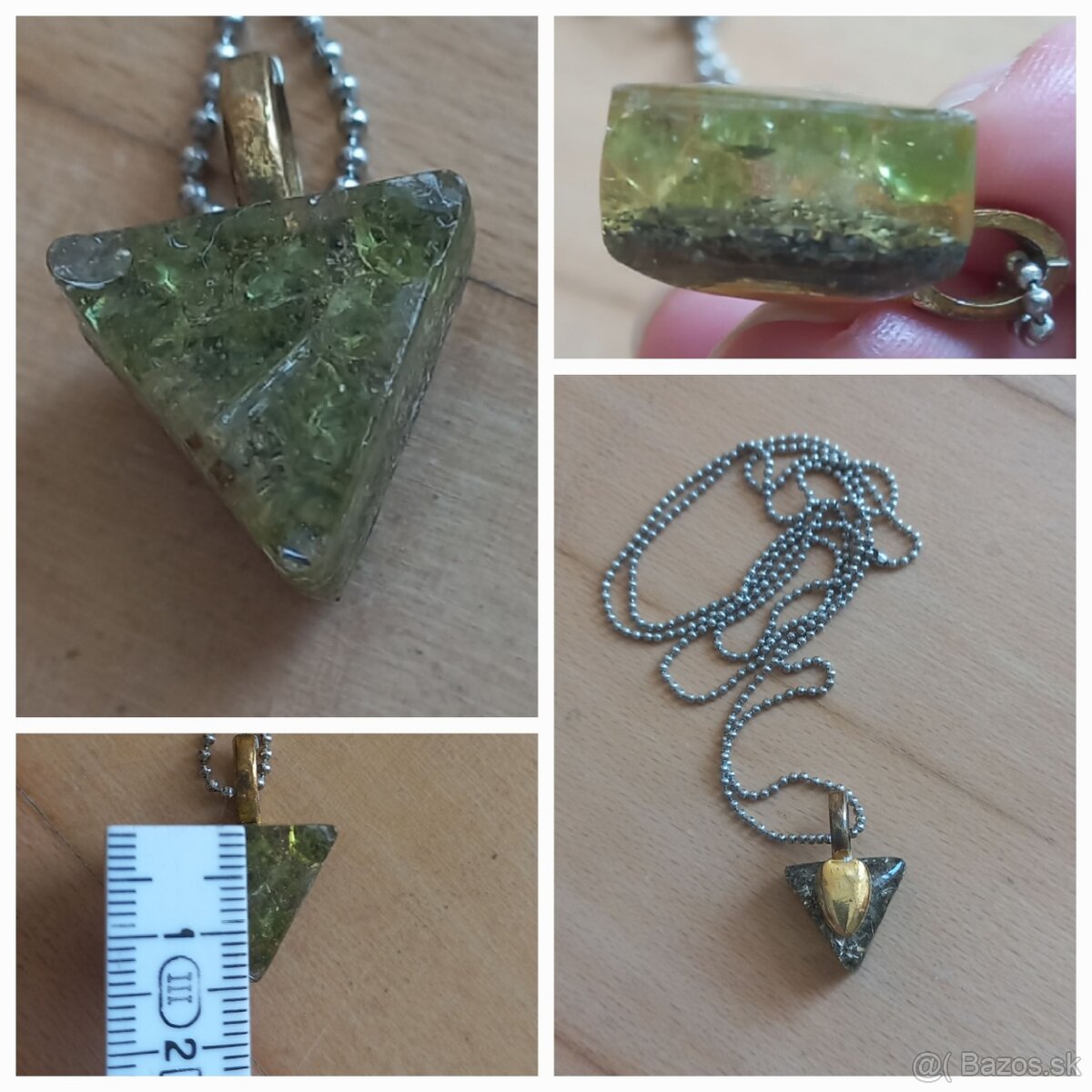 Orgonit (pyramída, podtácky, prívesky) - 5