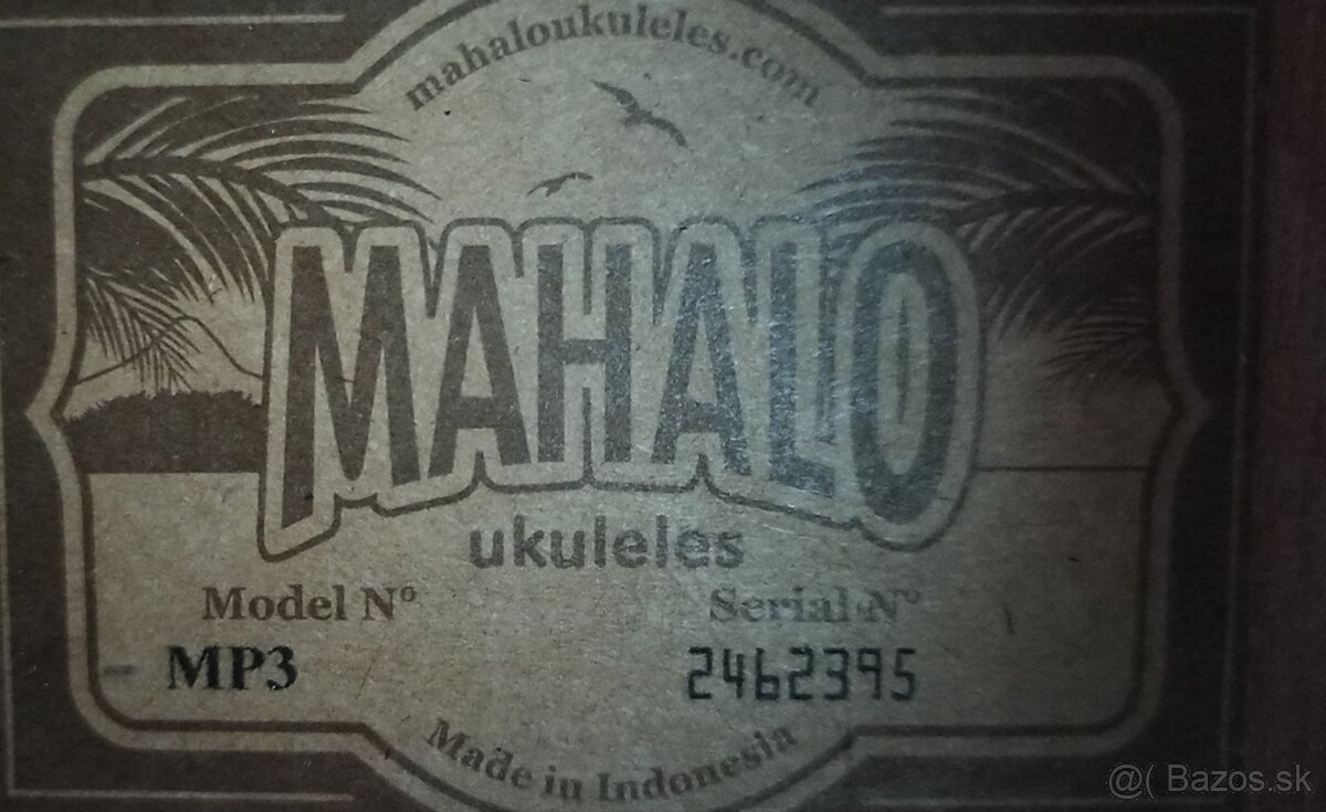 Predam ukulele MAHALO MP3. - 5