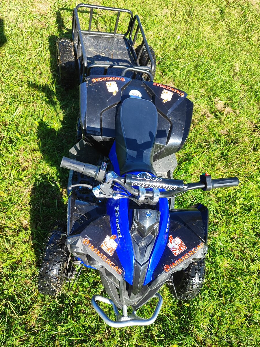 Predám detskú elektrickú štvorkolku - 5