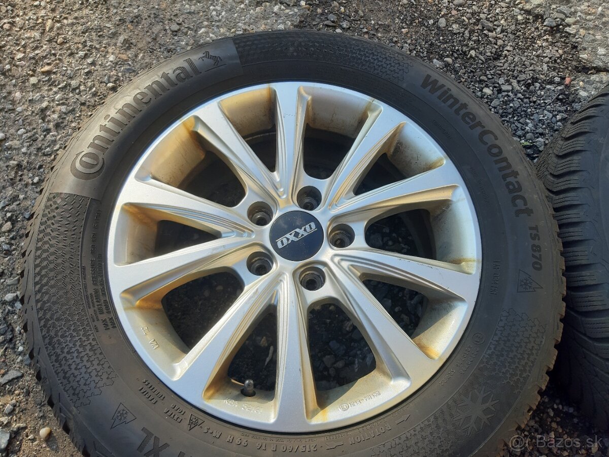 ELEKTRONY 5x112 r16 obute zimne pneu - 5