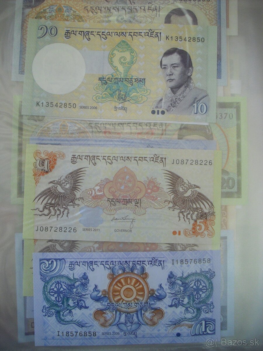 predam sety bankoviek UNC zberatelska kvalita zahranicie - 5
