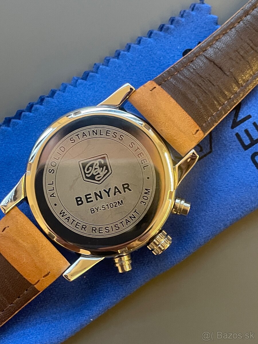 Predám štýlové pánske hodinky BENYAR watch 5102 Style - 5