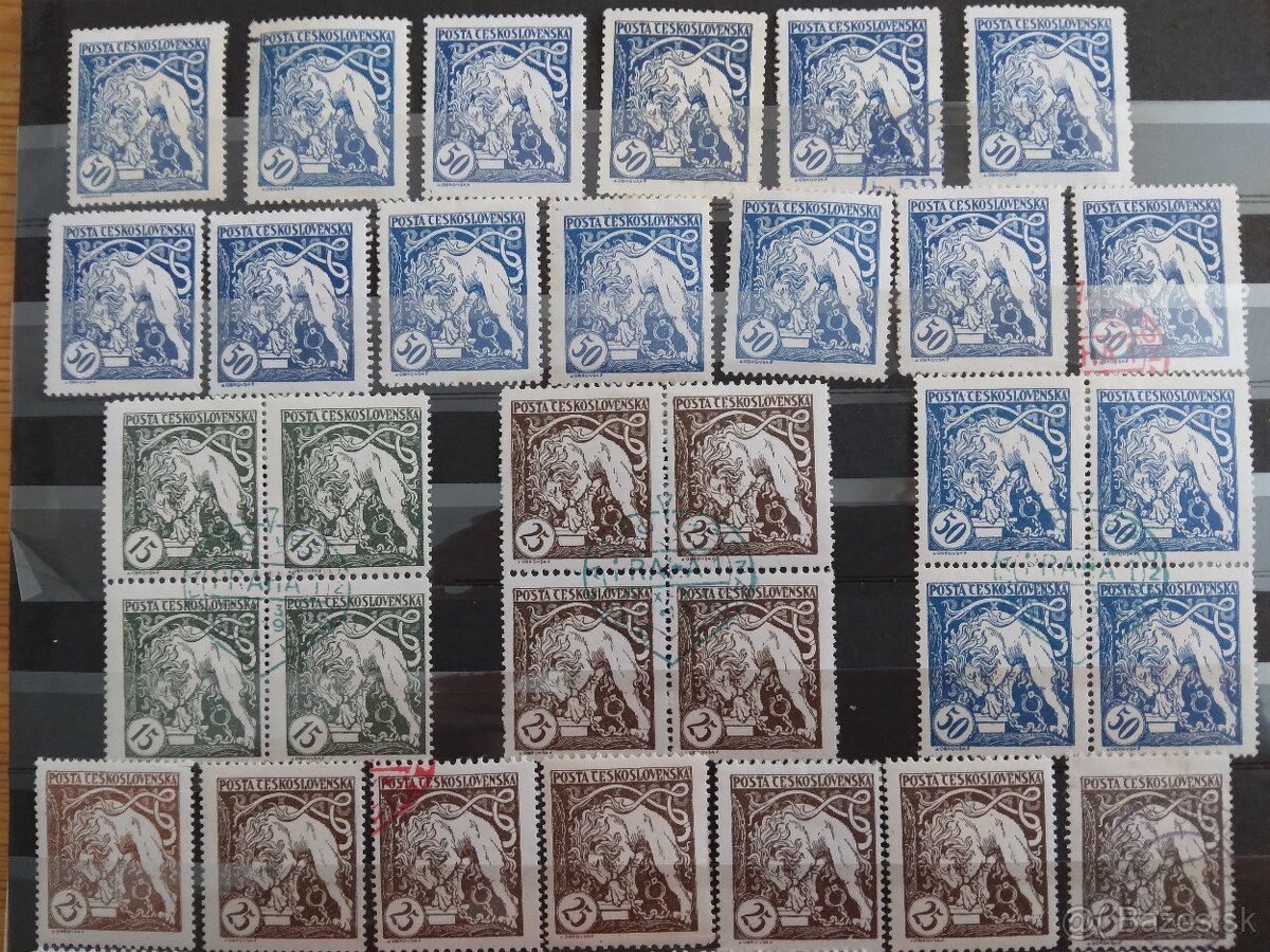 ČESKOSLOVENSKO Legionárske - minizbierka - 5