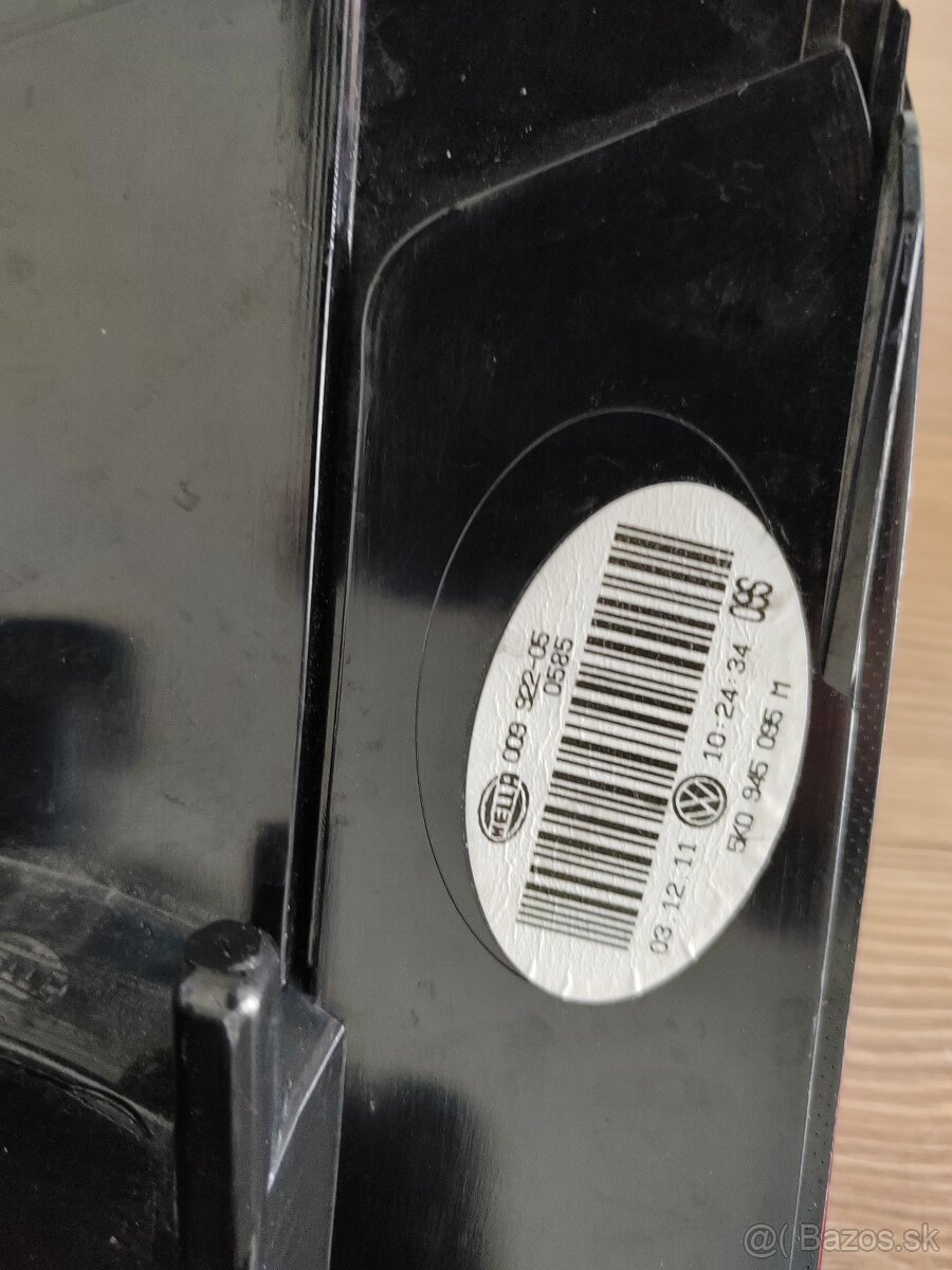 Volkswagen Golf 6 heatback zadné svetlo - 5