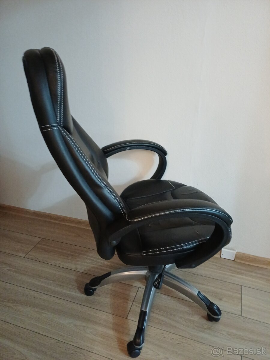 Kancelárska stolička - umelá koža - 5