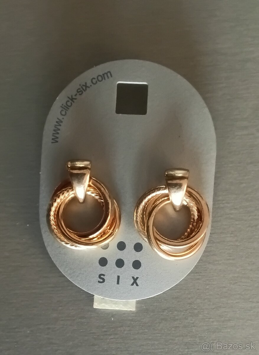 Náušnice - bižutéria. - 5