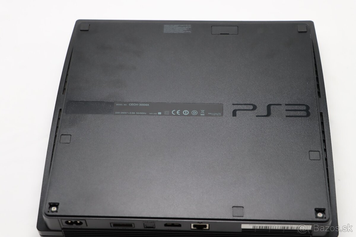PS3 Slim CECH-3004A 160GB v krabici + 5 hier - 5