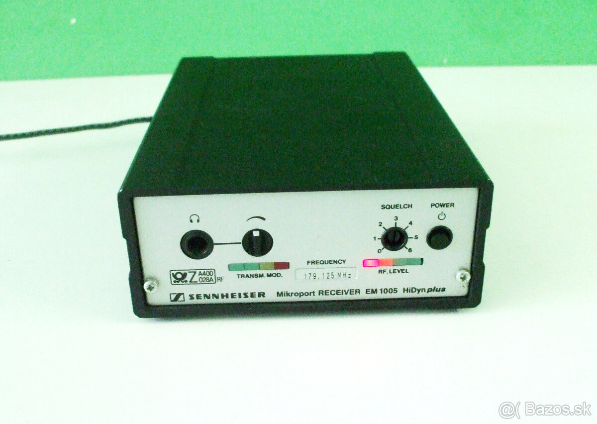 Bezdrôtový mikrofon - SENNHEISER (Kondenzátorový ) - 5