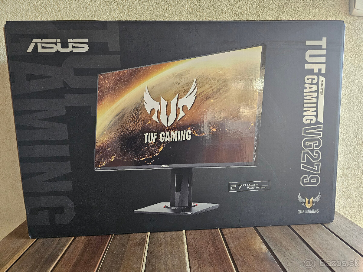 Herný monitor ASUS VG279 – 27" Full HD, 240/280Hz, IPS - 5