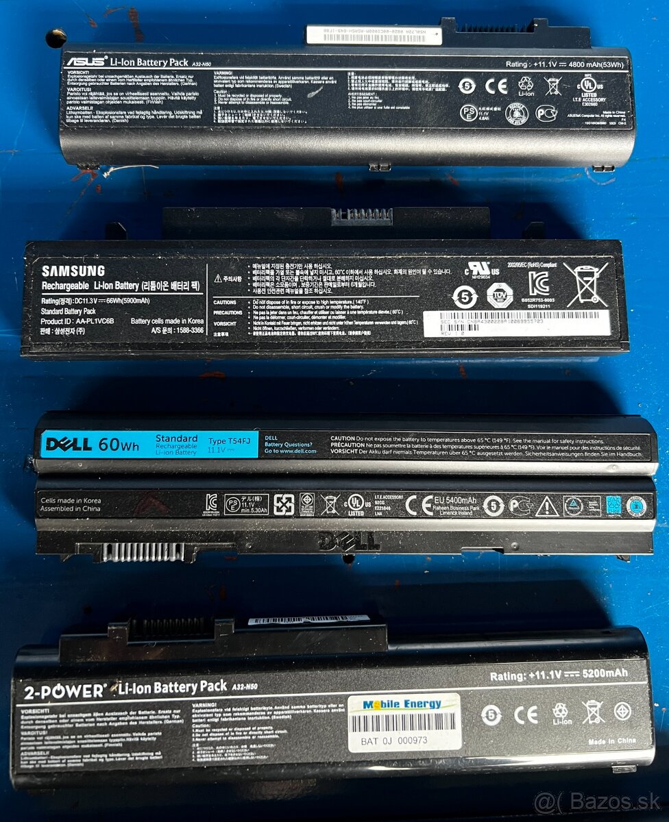 Batérie z notebookov - 5