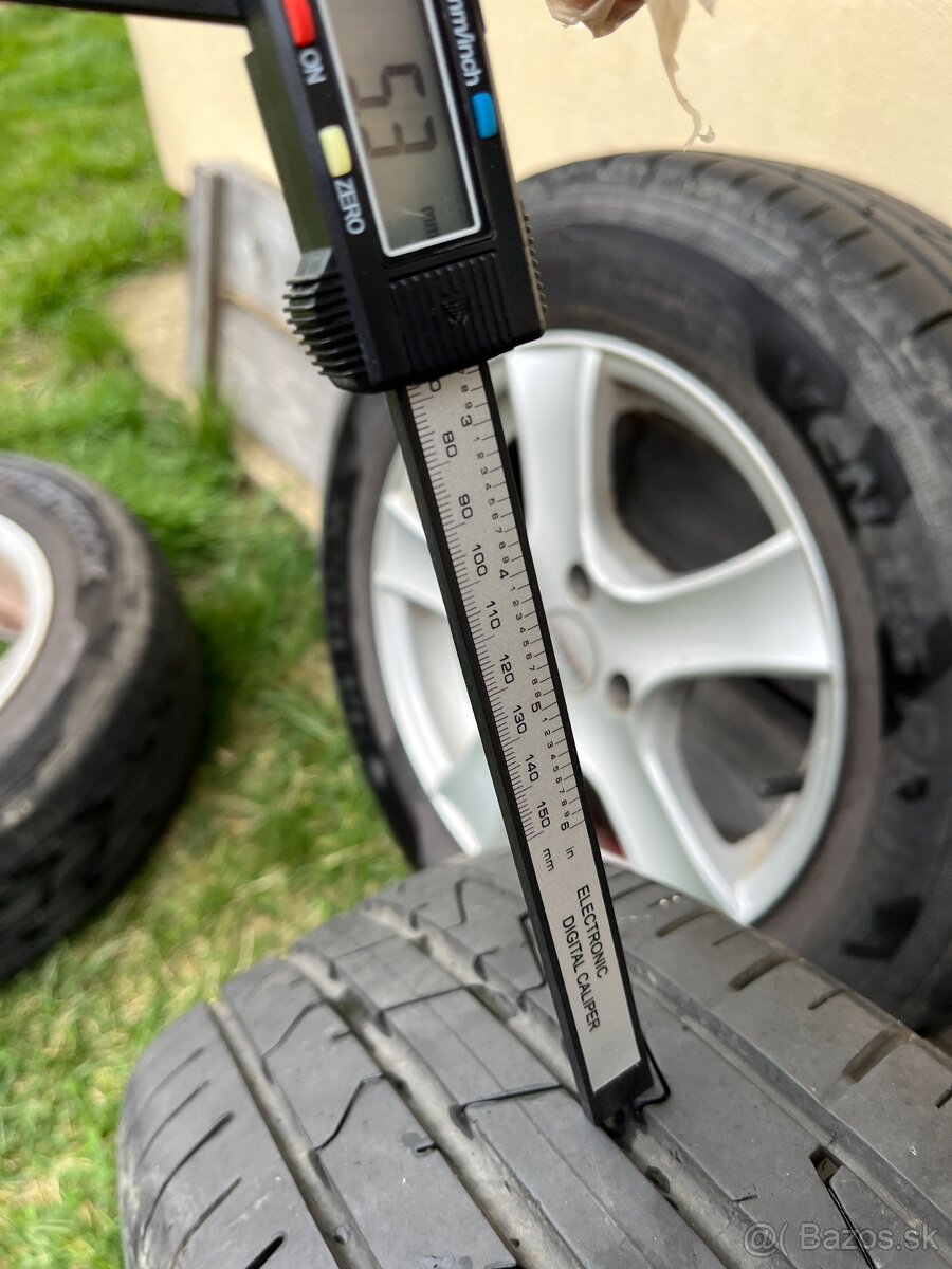 R15 hliníkové disky Dezent rozteč 4x108 6x15 ET25 - 5