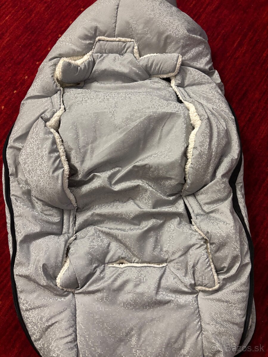 Fusak do autosedačky/ vajíčka+overal,oblečenie - 5