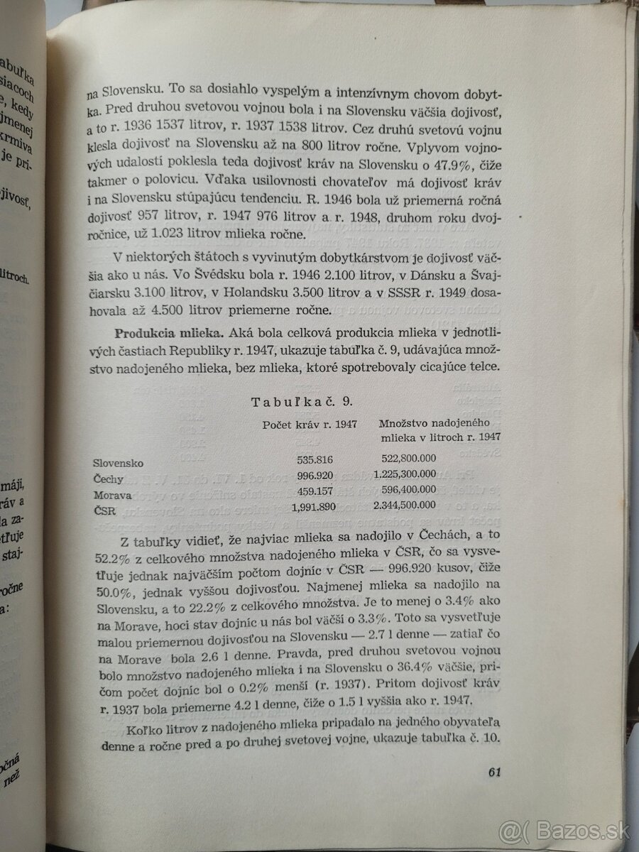 Mliečne hospodárstvo na Slovensku - 5