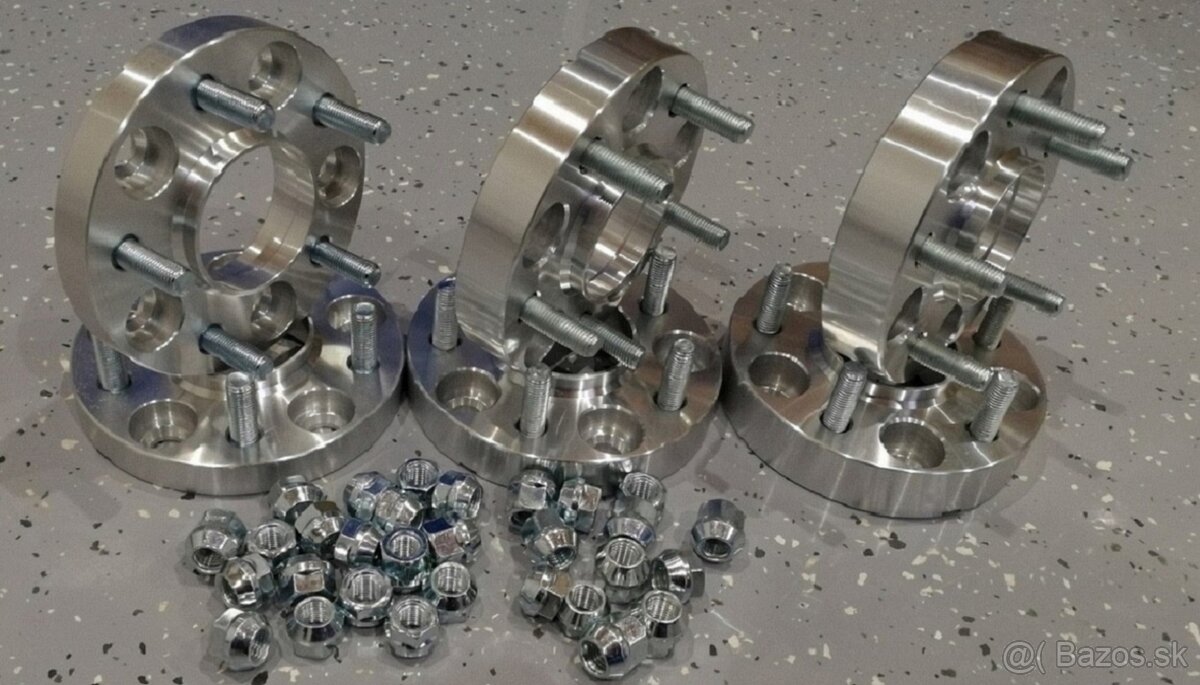 Rozsirovacie podlozky, cierne a strieborne, nizke ceny - 5