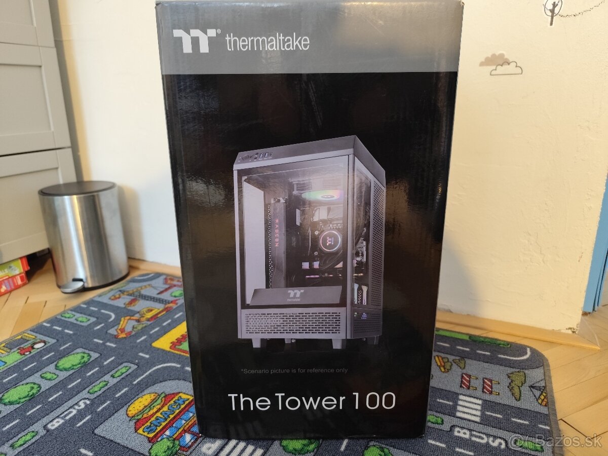 Predám PC Case ThermalTake The Tower 100 - 5