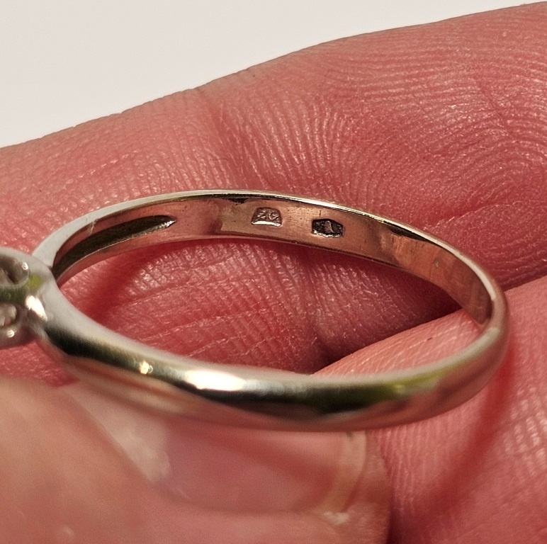 14k zlatý prsteň 0,20ct 💥💥💥 - 5