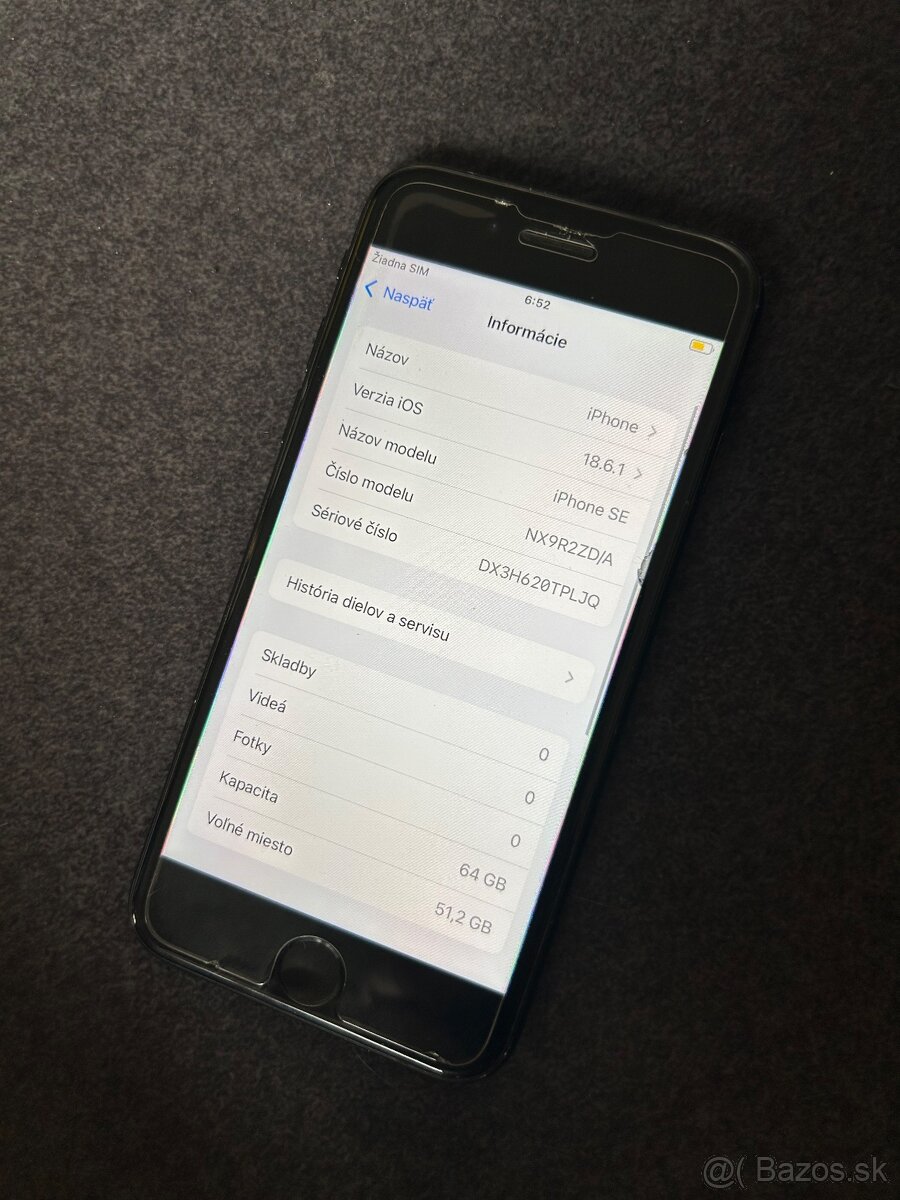 iPhone SE 2020 64GB - 100% batéria - 5