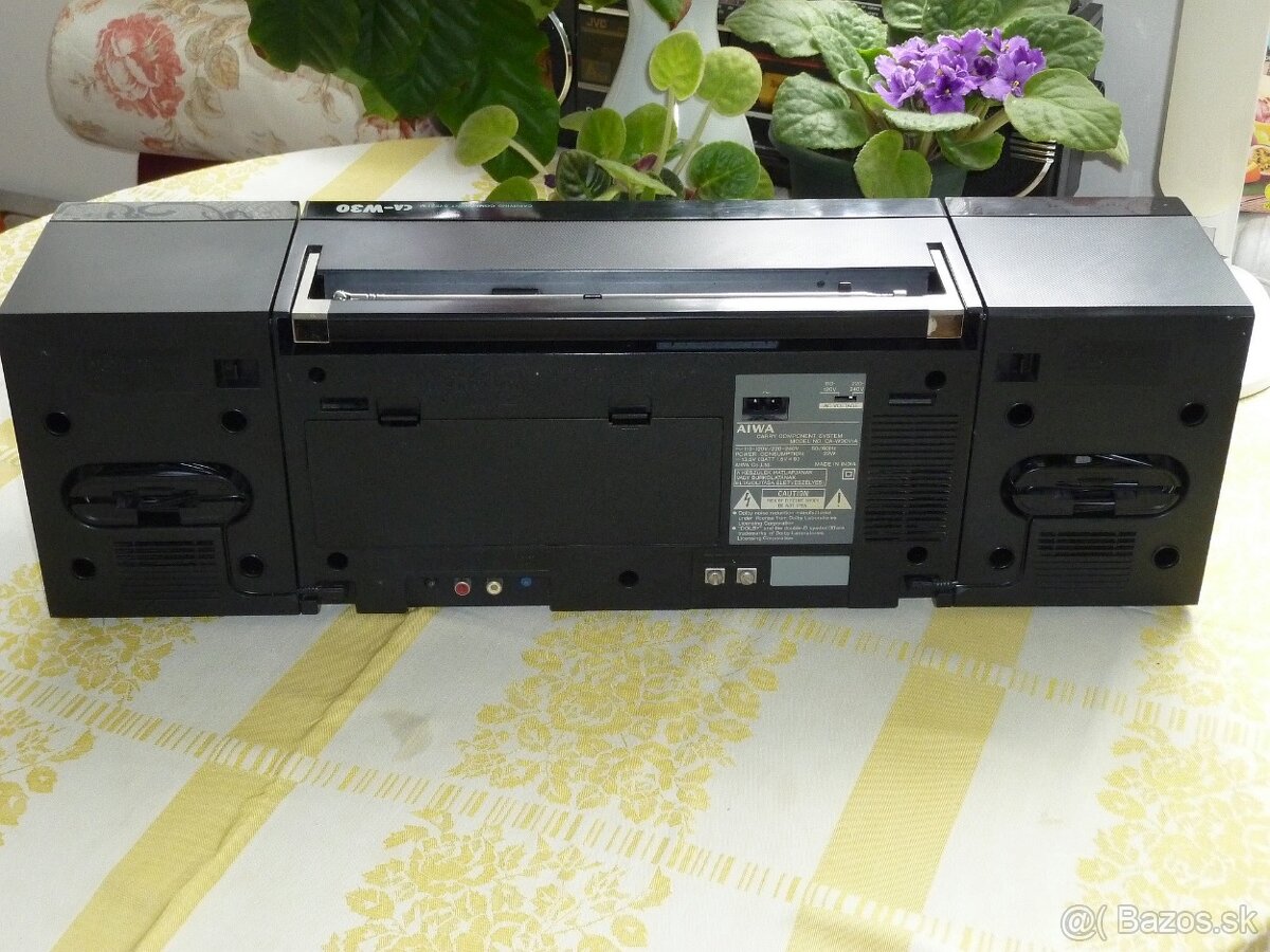 Predám rádiomagnetofón AIWA CA-W30 - 5