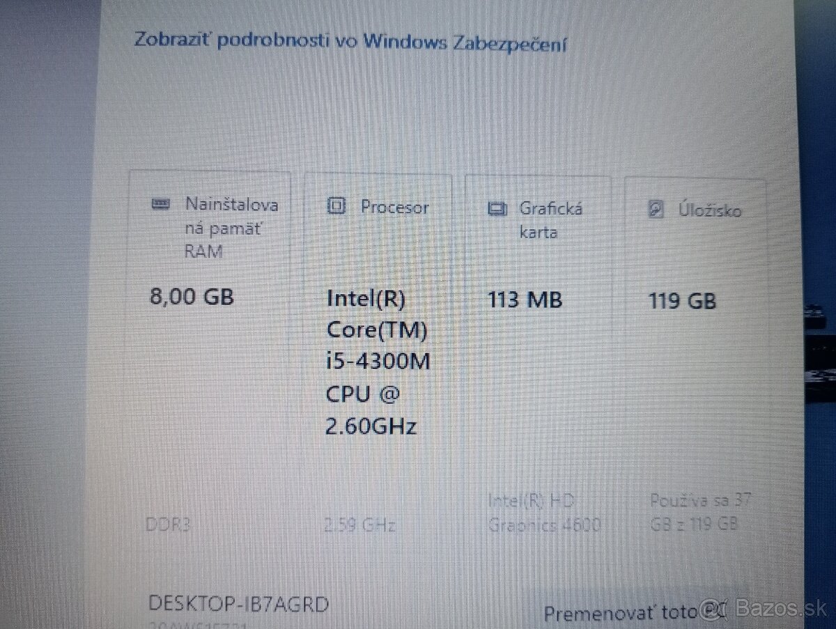 Lenovo Thinkpad T440p + Intel core i5 + 8gb ram + Windows 10 - 5