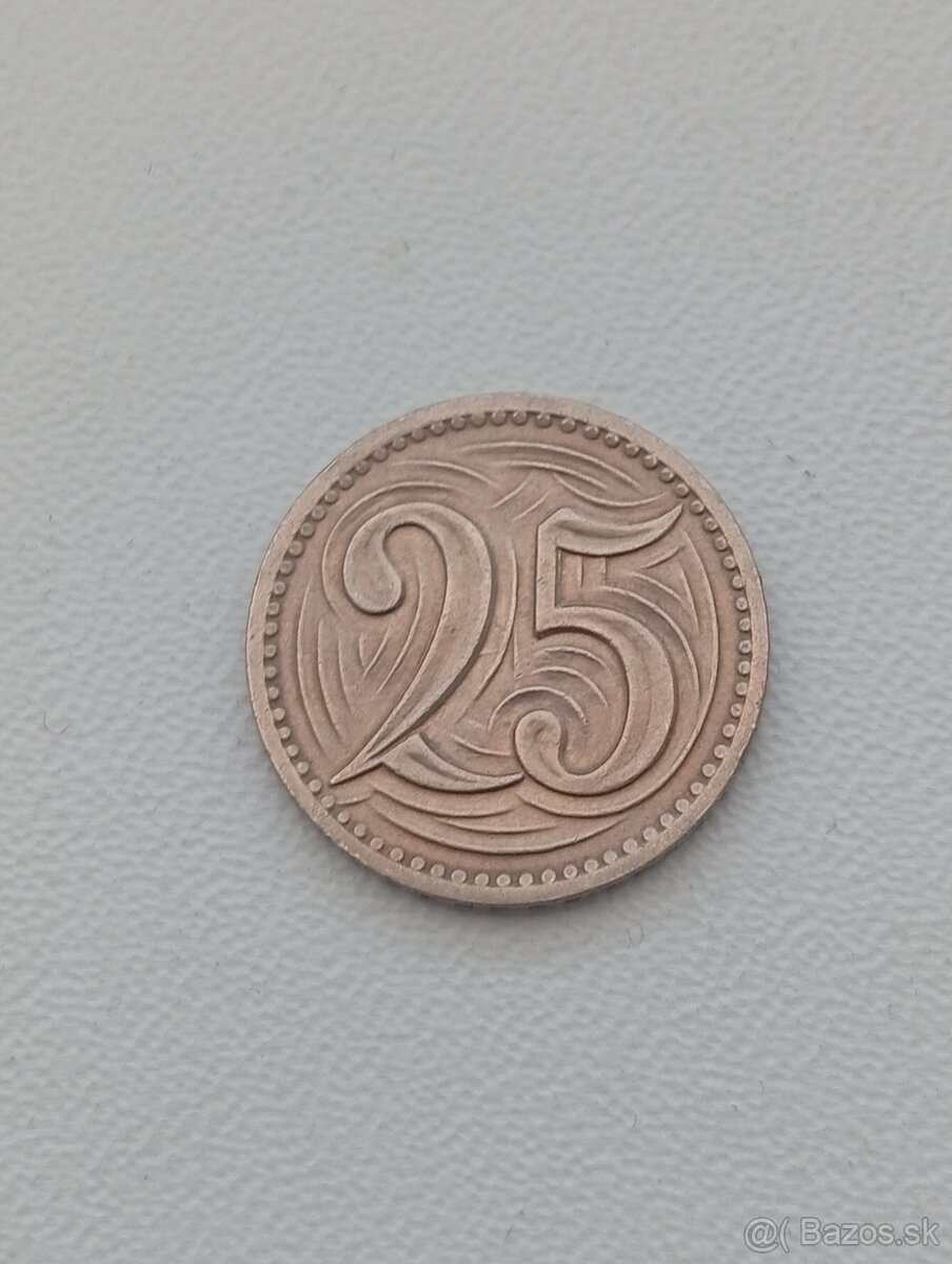 25 hal. a 20 hal. Československe mince - 5