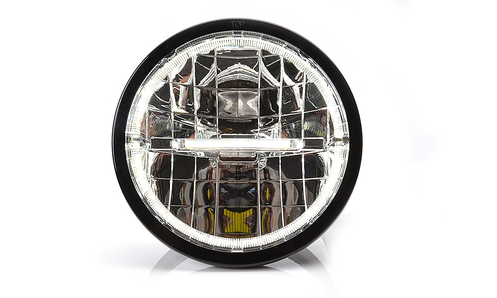 Okrúhle diaľkové led svetlomety WAS W116 - 5