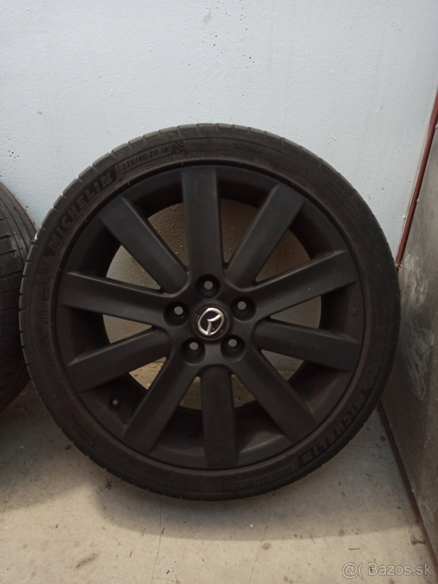 Originál disky Mazda 6 MPS 18" + Michelin Pilot Sport 4 - 5