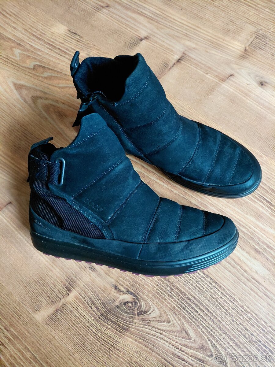 Členkové kožené topánky - 5