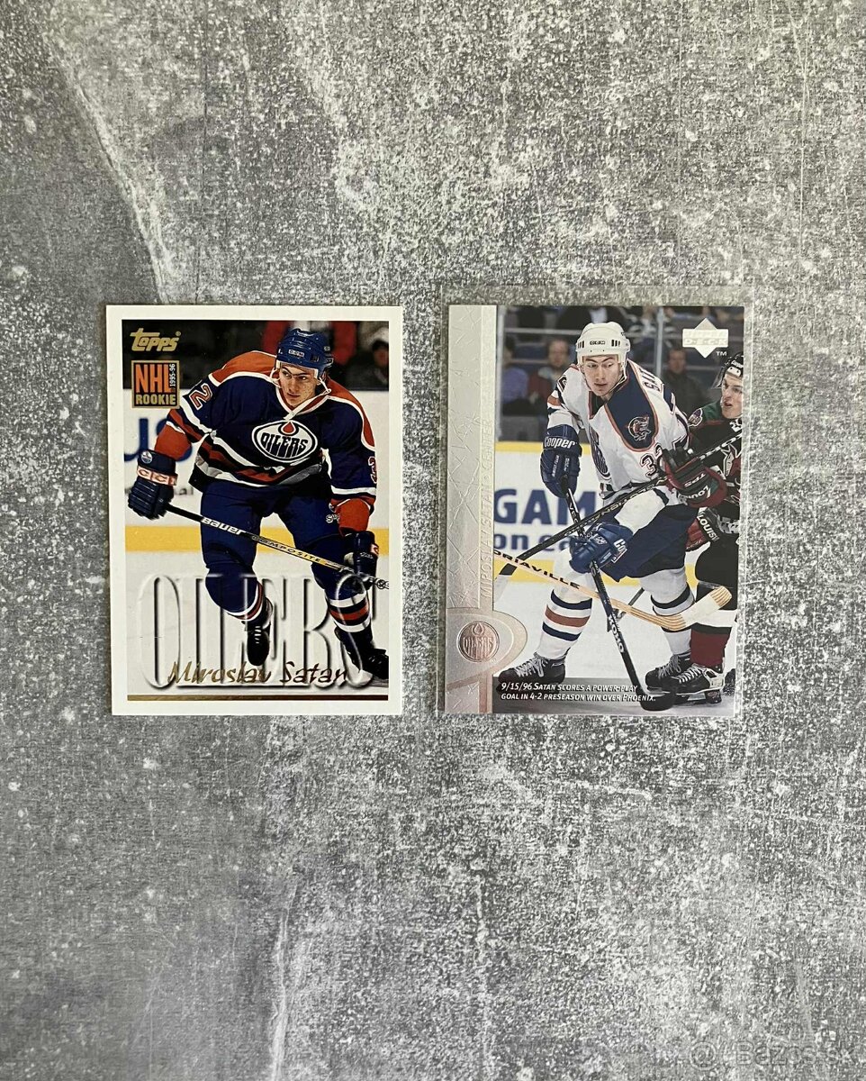 Hokejové kartičky Slováci v NHL 3 - 5