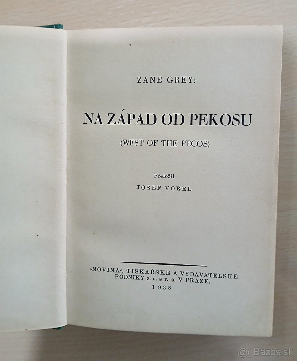 ZANE GREY - WESTERNY - 5