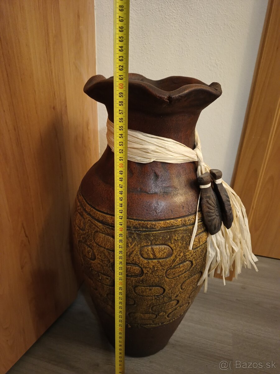 Veľká keramická váza - 5