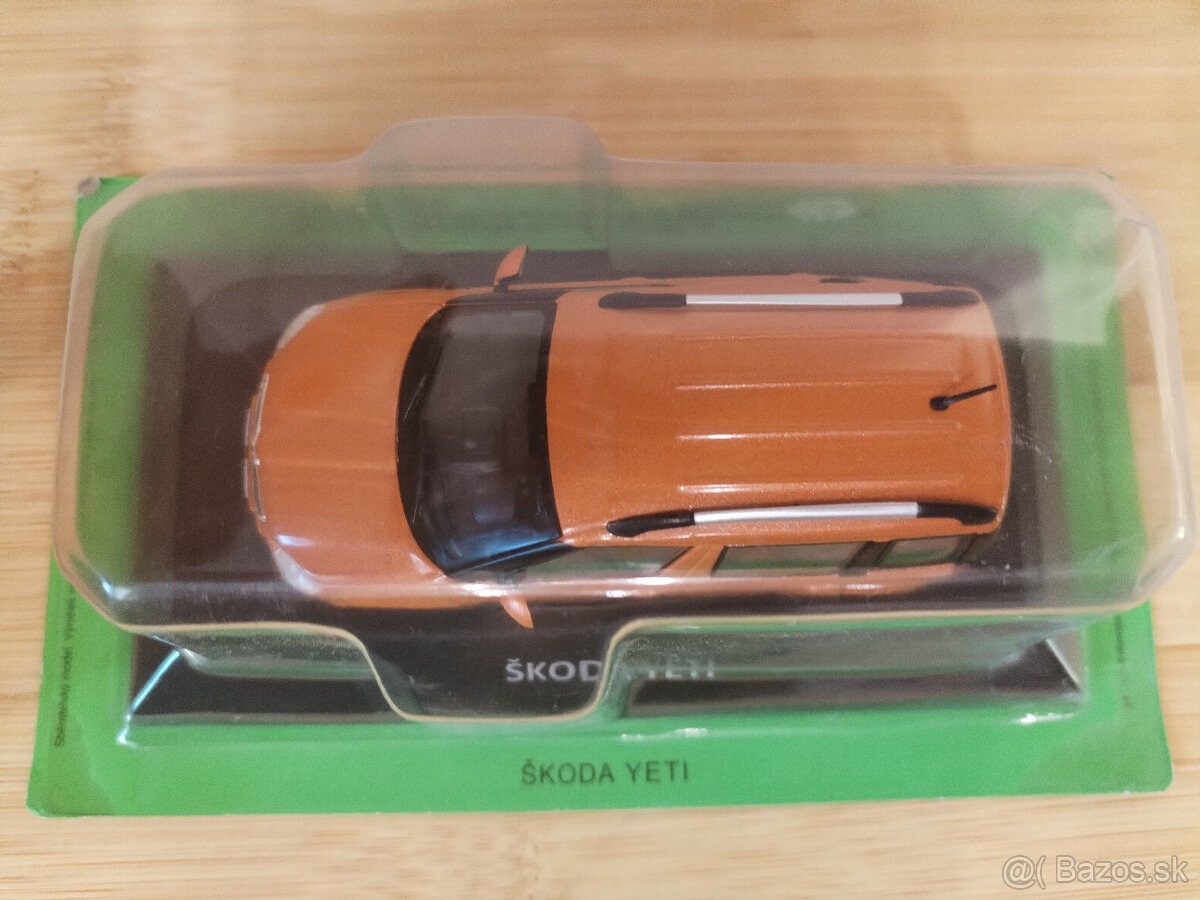 Predám model Škoda Yeti v mierke 1:43 od DeAgostini. - 5