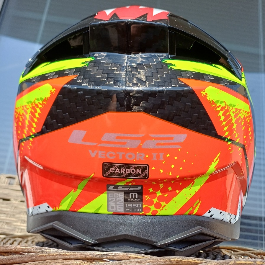 Silniční přilba LS2 Vector II Carbon TANTIC - 5