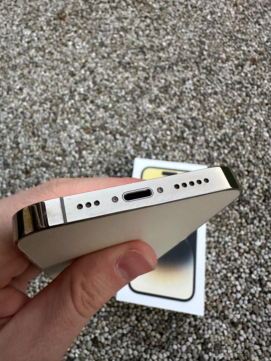 IPhone 14 Pro - baterie 100% gold - 5