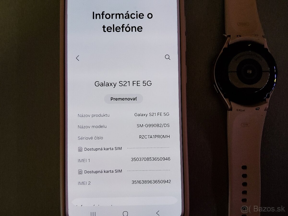 Predám Samsung S21 FE 5G - 5