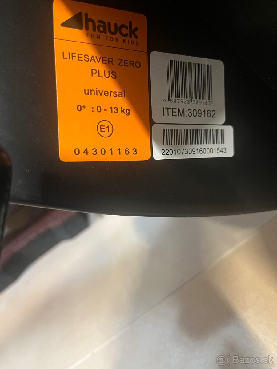 Detská autosedačka - Vajíčko Hauck - 5