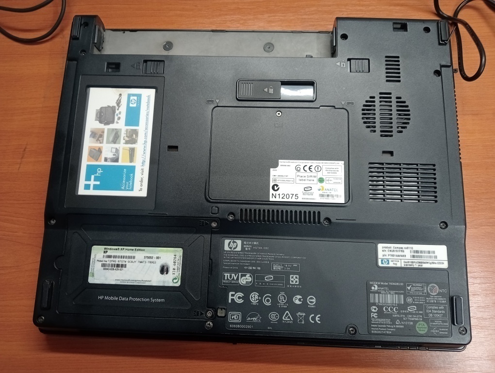 predám notebook HP COMPAQ NX6110. - 5