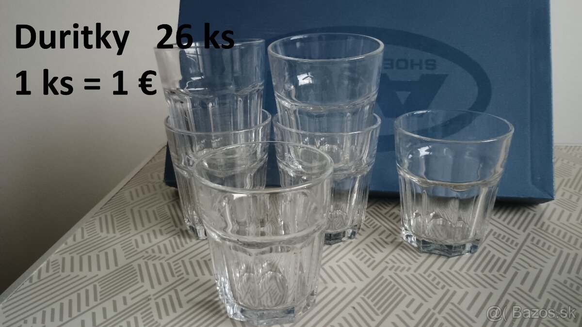 Krígle, Coca Cola, vodové poháre - 5