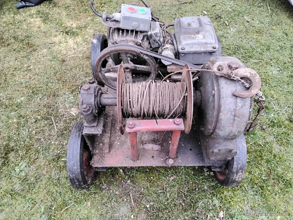 Elektrický navijak a pluh - 5