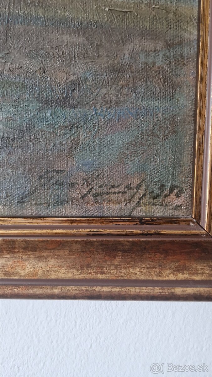 Predám olejomaľbu Ján Grotkovský - 5
