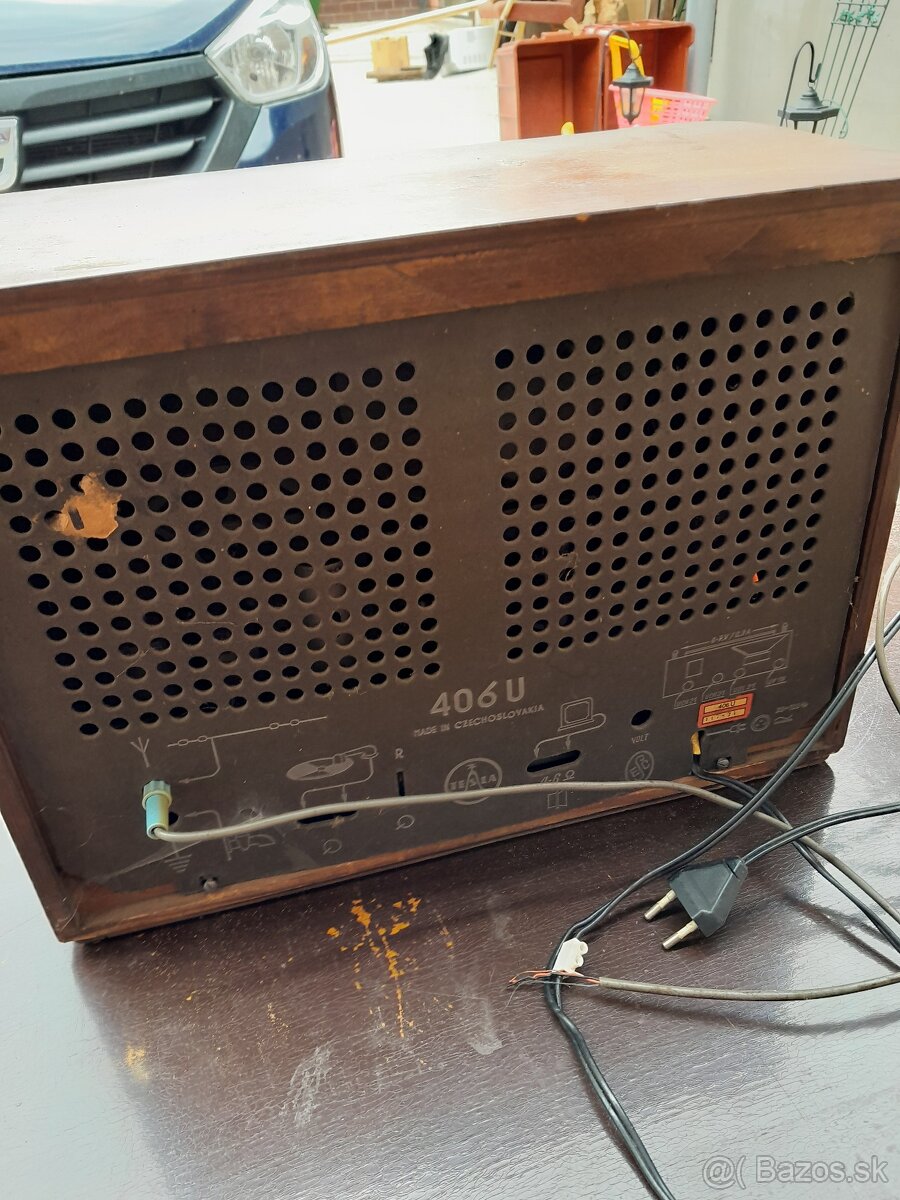 Predám rádio Tesla 406U - 5