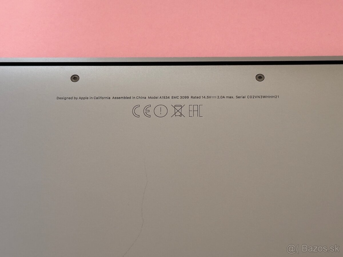 MacBook Retina 12 2017 8GB / 256GB Space Gray - 5